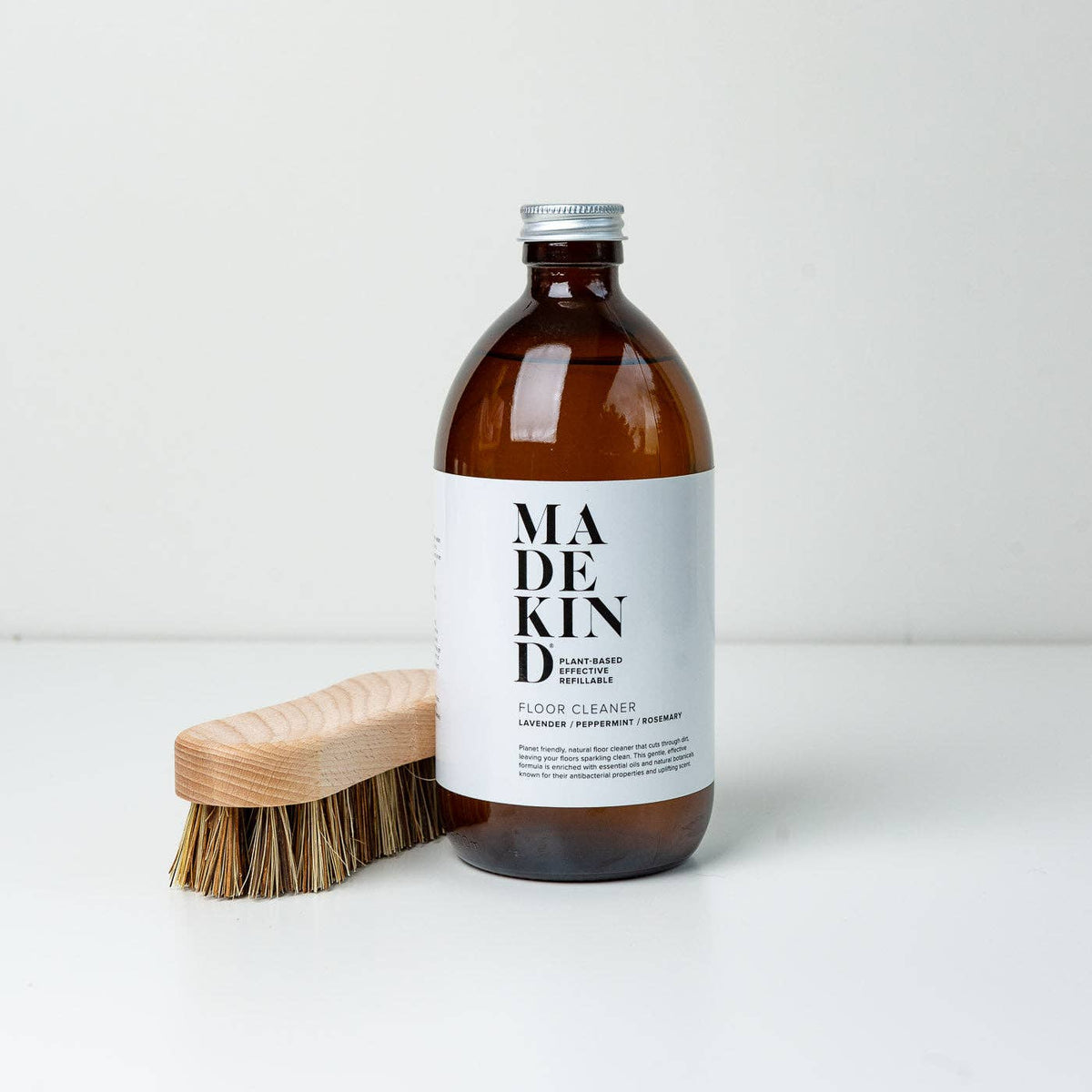 Reusable amd refillable Plant - Based Floor Cleaner 500ml - EcoElara Ltd