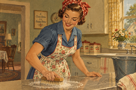 Before the Cleaning Cupboard Got Complicated: A Simpler History of How We Kept Our Homes Clean