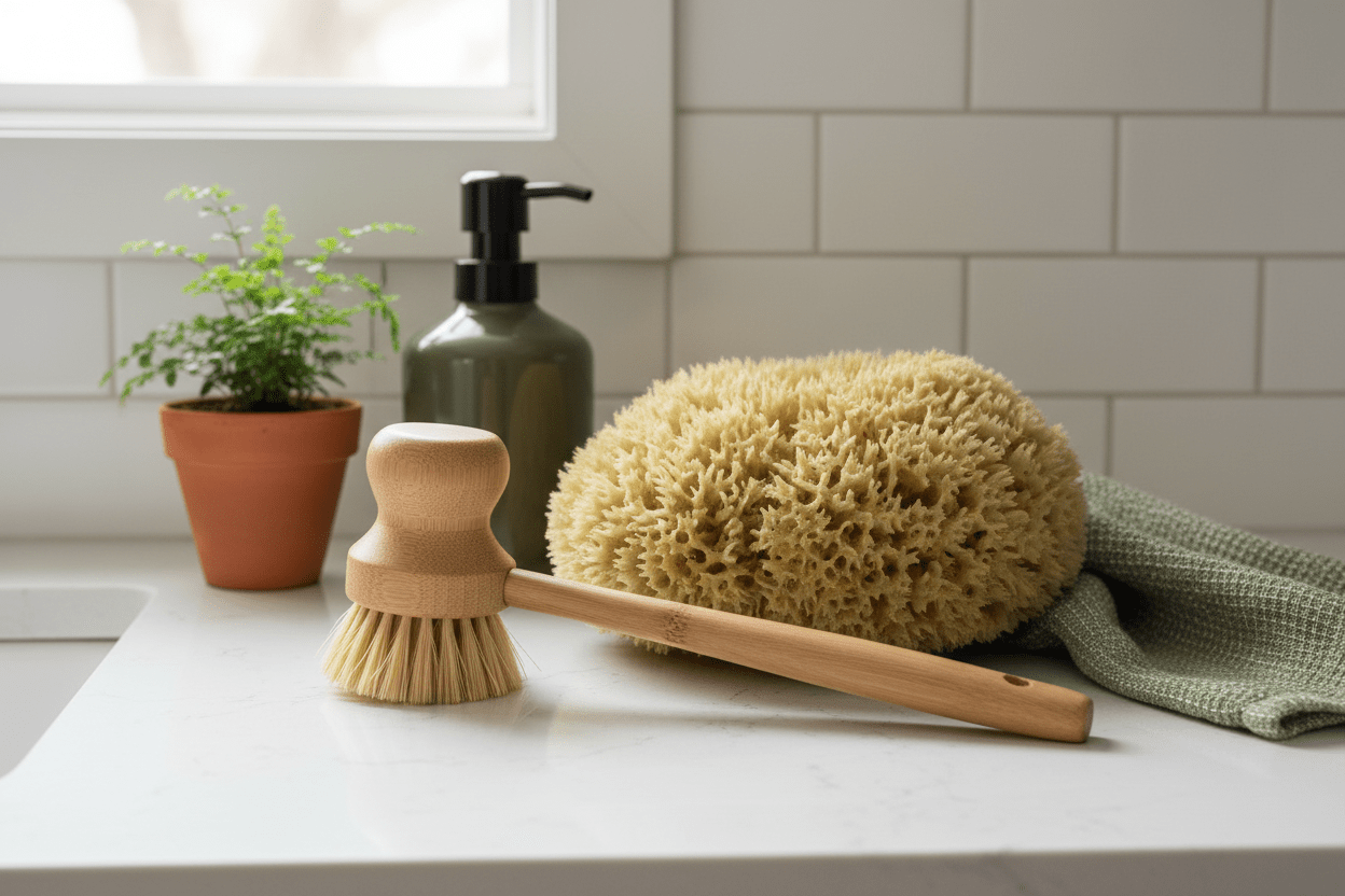 Dish Brush vs Sponge: Which is More Sustainable? - EcoElara Ltd