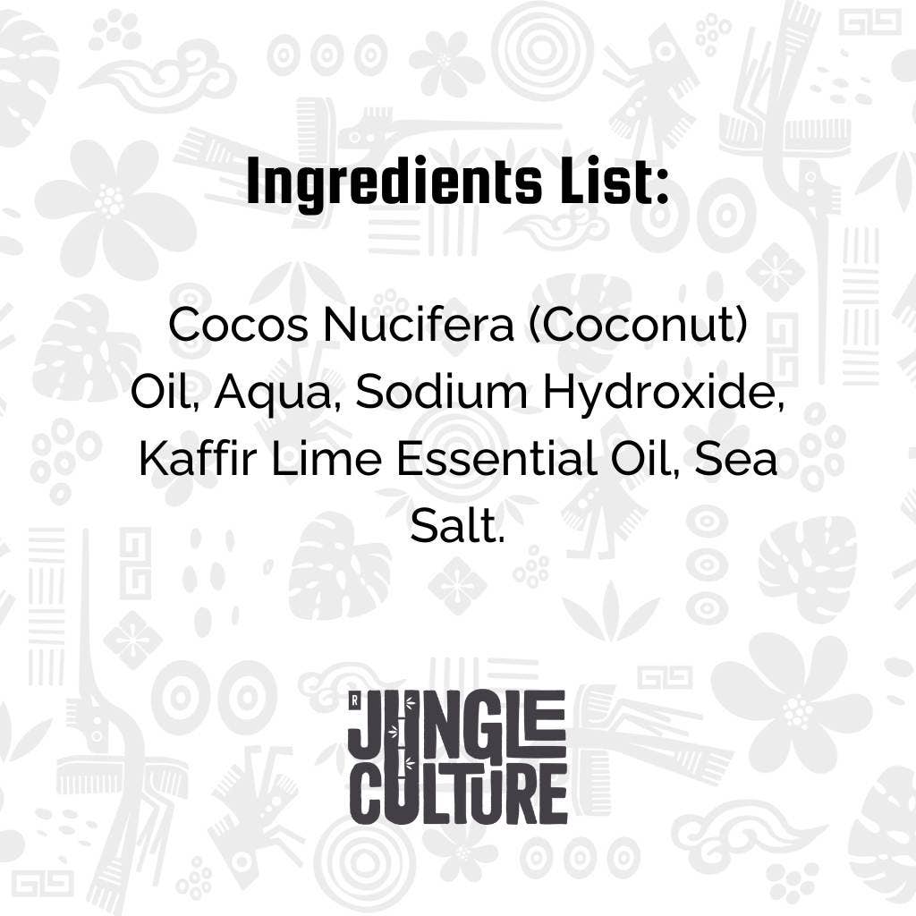 Lime & Sea Salt Natural Soap Bar - EcoElara Ltd