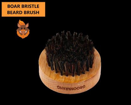 view of black and brown bristles