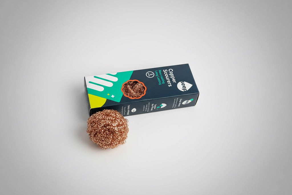 Copper Kitchen Scourer 3 pack - EcoElara Ltd
