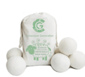 Sustainable Wool Dryer balls Set Of 6 + Storage Bag - EcoElara