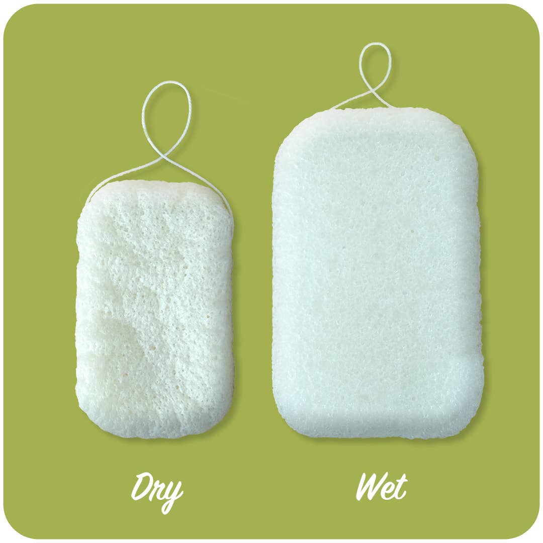 Eco - Friendly Konjac Face & Body Sponge - EcoElara