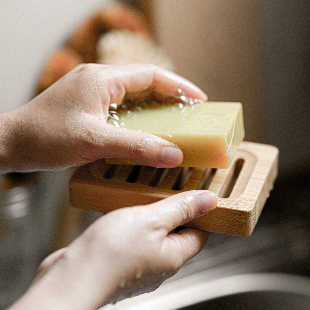 Bamboo Soap Dish - EcoElara