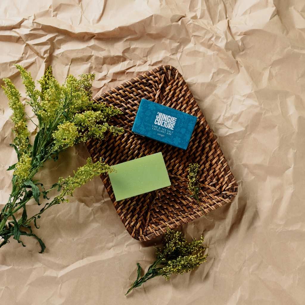 Lime & Sea Salt Natural Soap Bar Jungle Culture