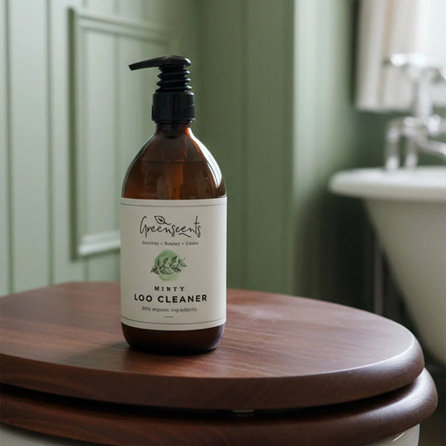 Greenscents Organic Loo Cleaner 500ml - Minty or Nonscents Fragrance