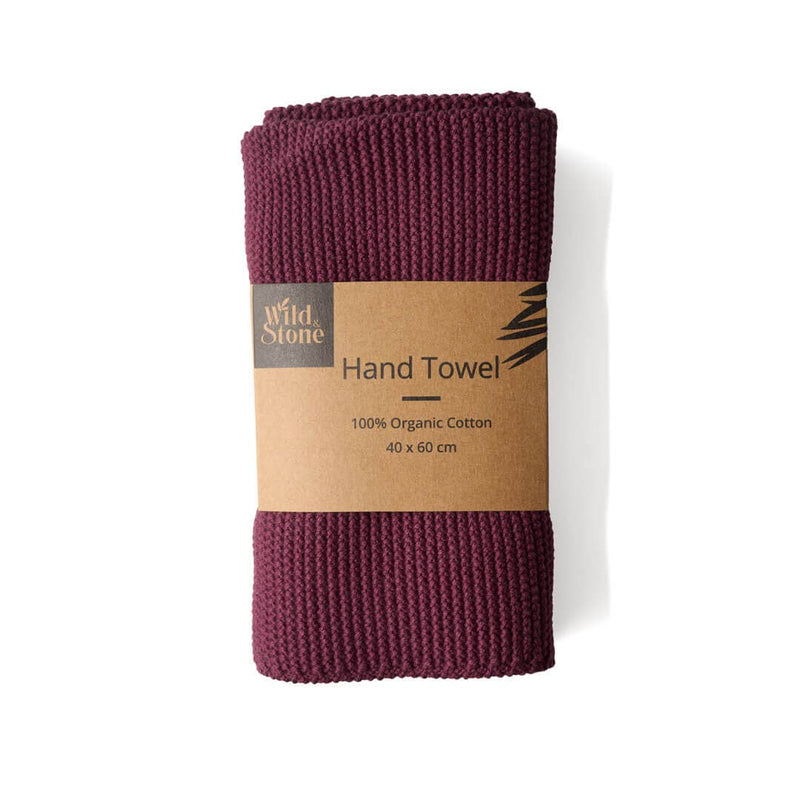100% Organic Cotton Hand Towels - EcoElara
