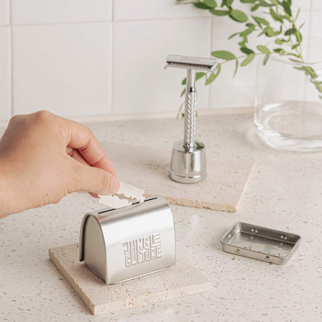 Safety Razor Blade Disposal Tin Jungle Culture