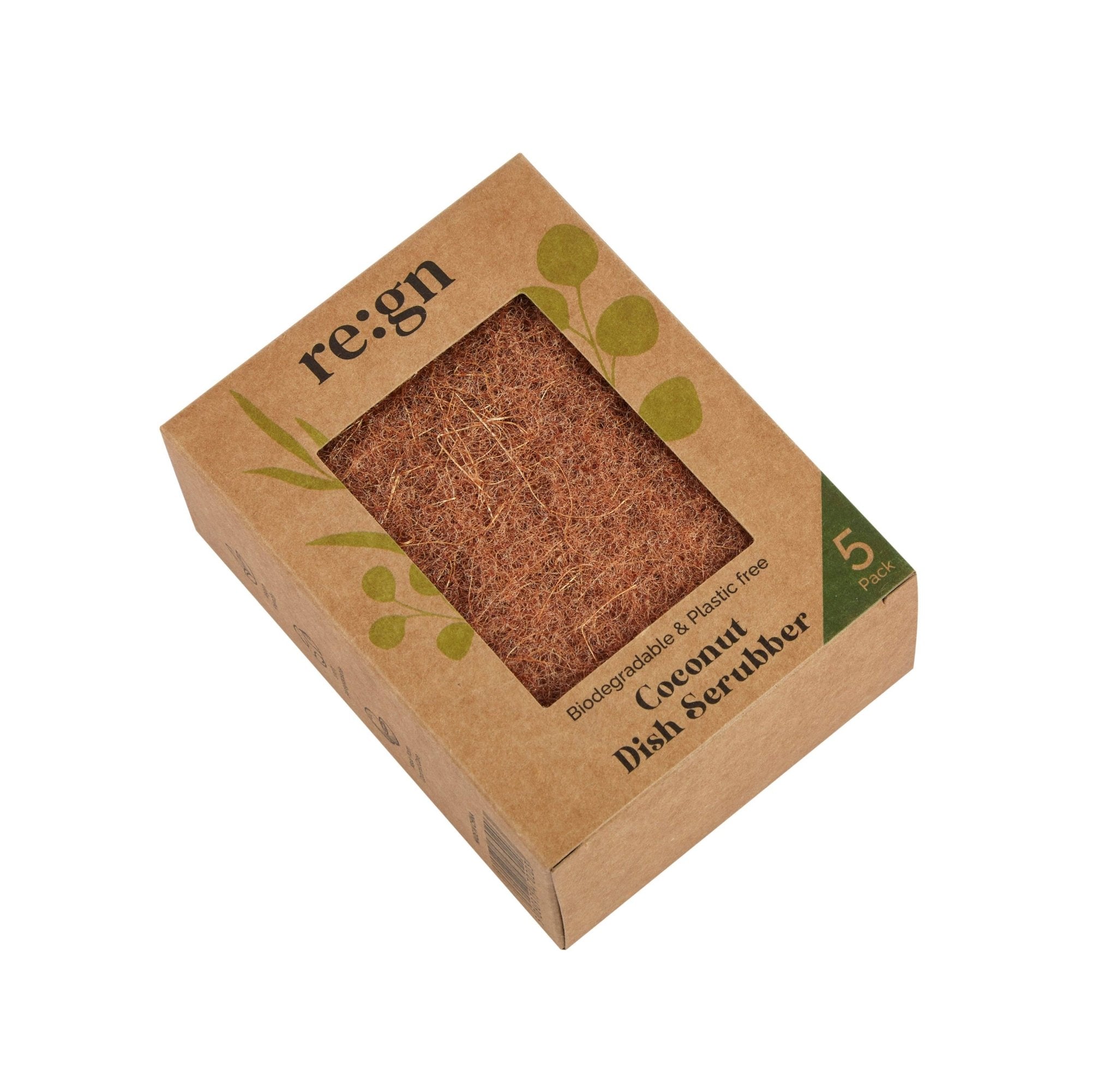 Eco - Friendly Coconut Kitchen Scourers - Pack of 5 - EcoElara