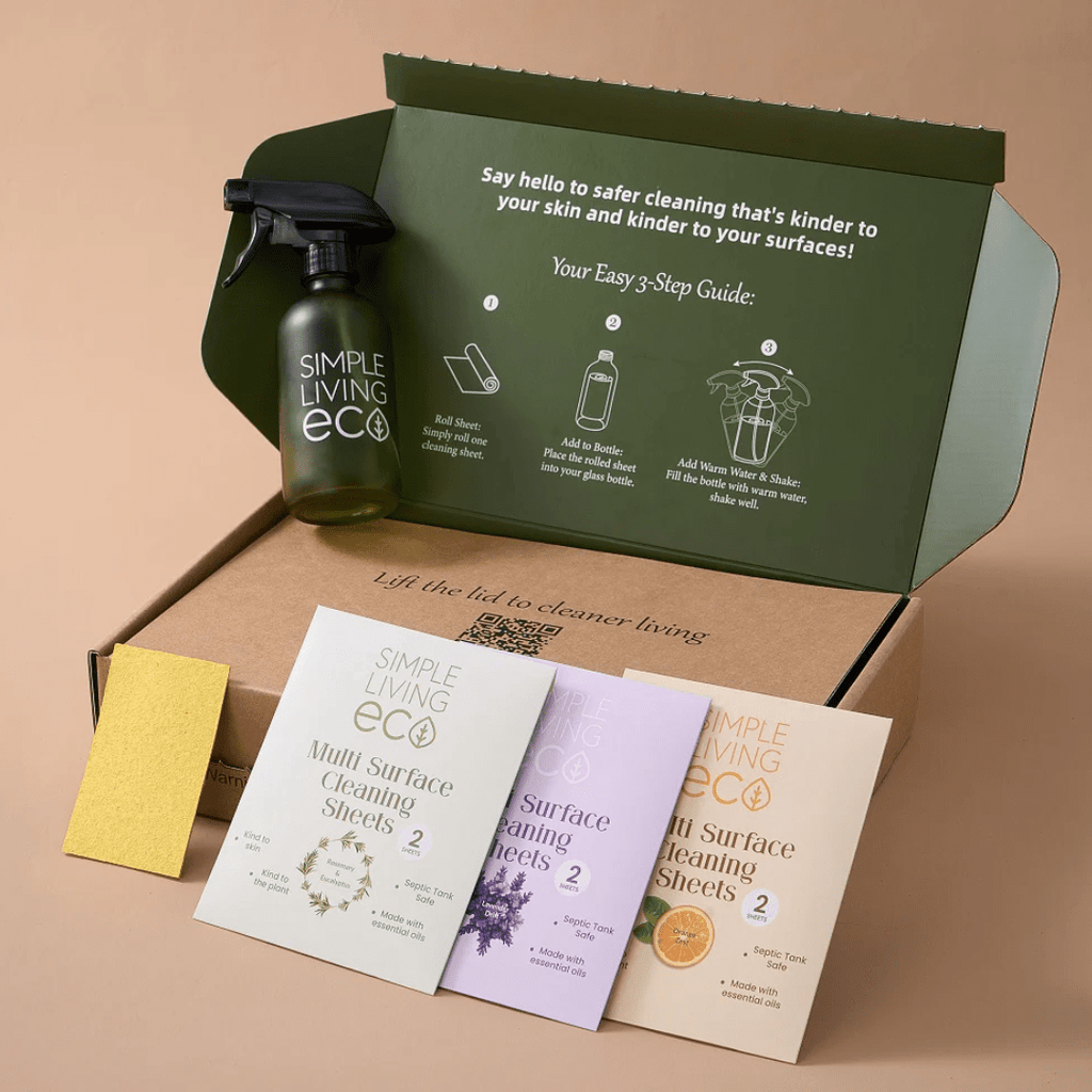 Eco - Friendly Refillable Multi - Surface Starter Kit - EcoElara