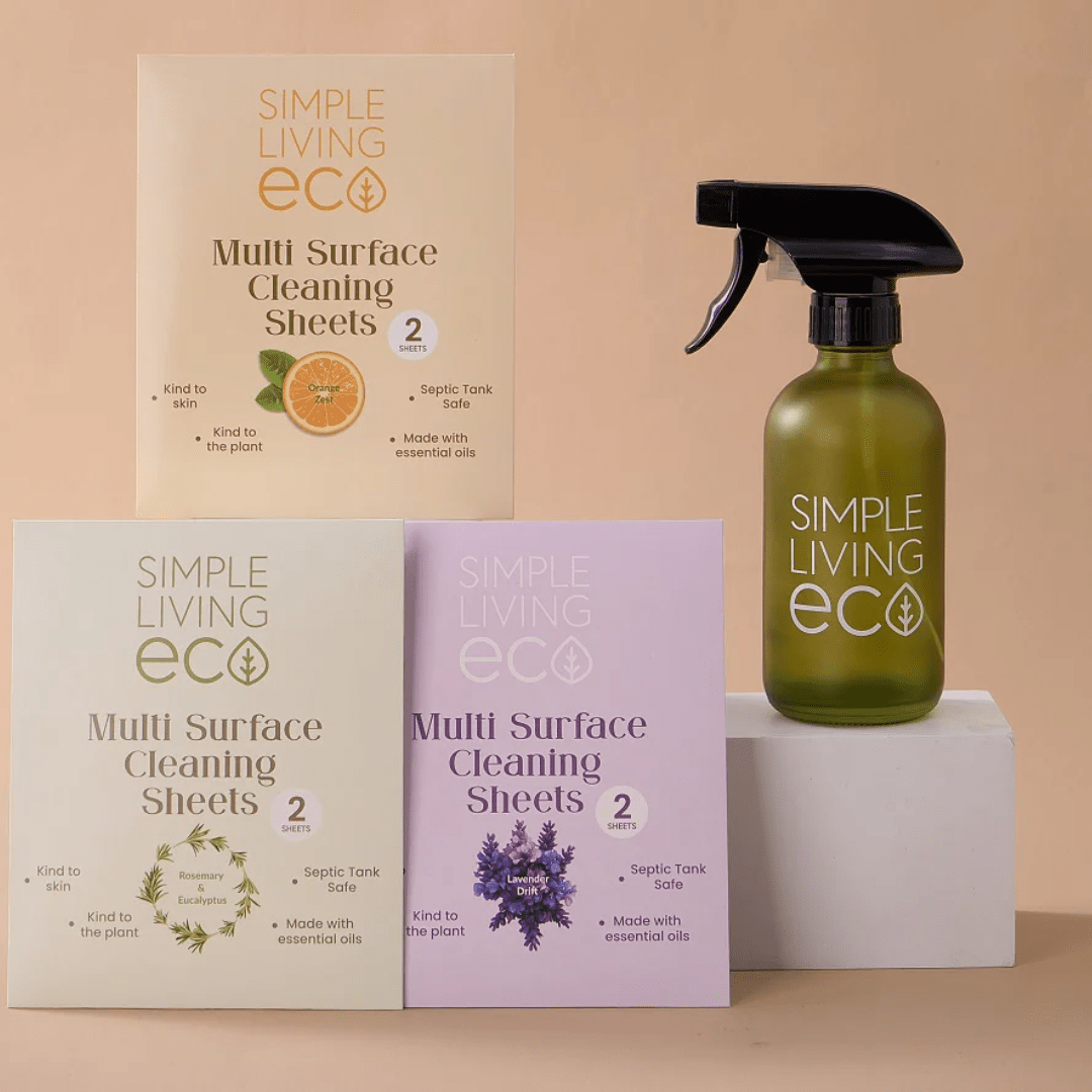 Eco - Friendly Refillable Multi - Surface Starter Kit - EcoElara