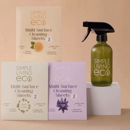Eco - Friendly Refillable Multi - Surface Starter Kit - EcoElara