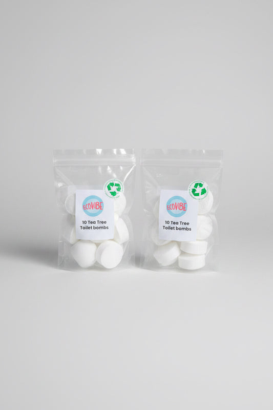 Tea Tree Toilet Fizz Bombs - Pack of 10