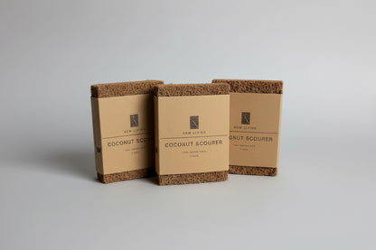 Organic Zero - Waste Coconut Scrubber - 2pk - EcoElara